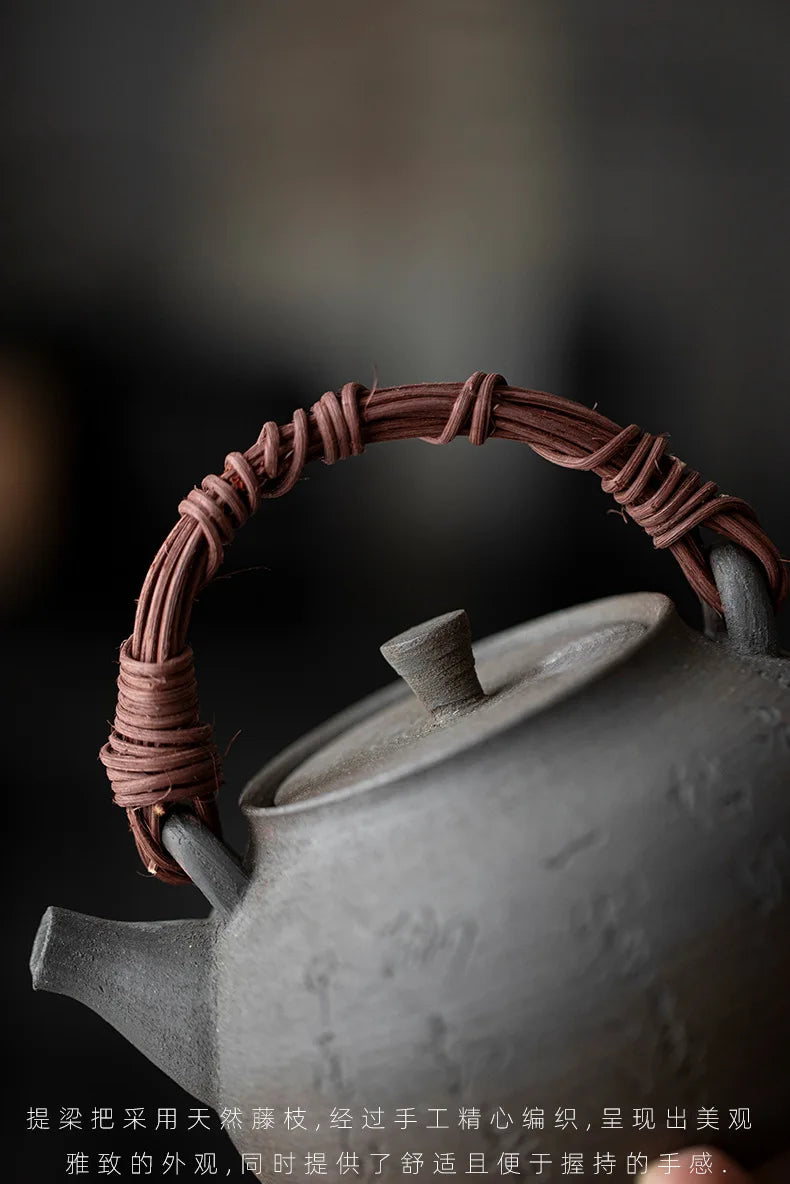 Wood Fired teapot with charcoal stove
