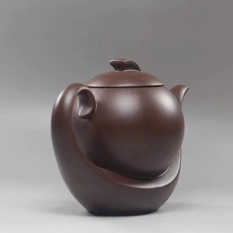 Raw Ore Clay Teapot