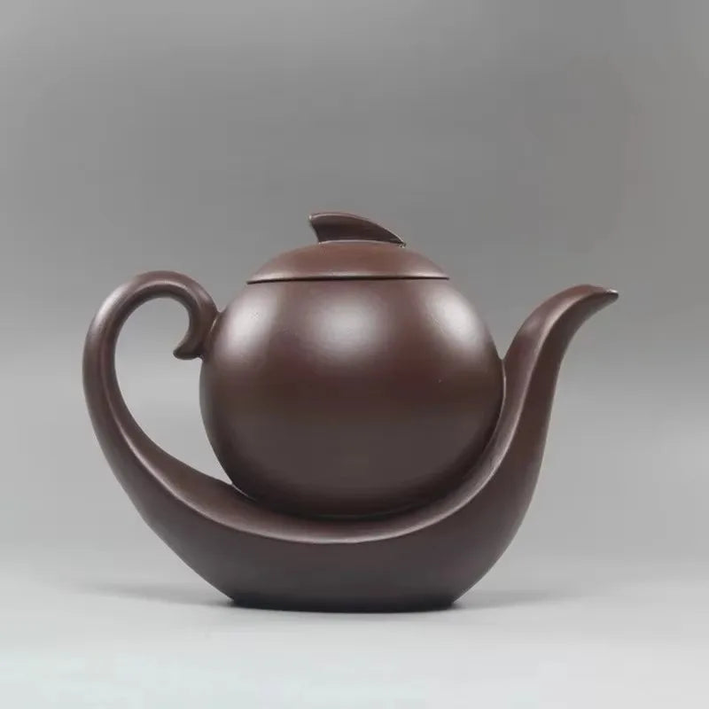 Raw Ore Clay Teapot