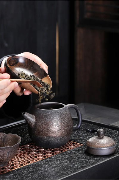 High-grade Coarse Pottery Teapot