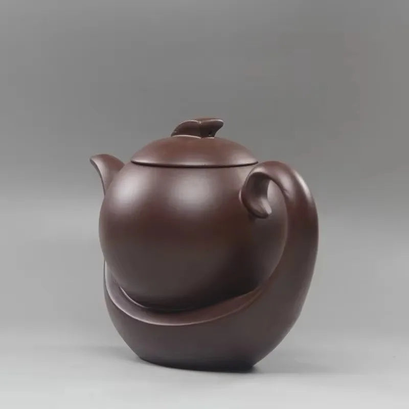 Raw Ore Clay Teapot